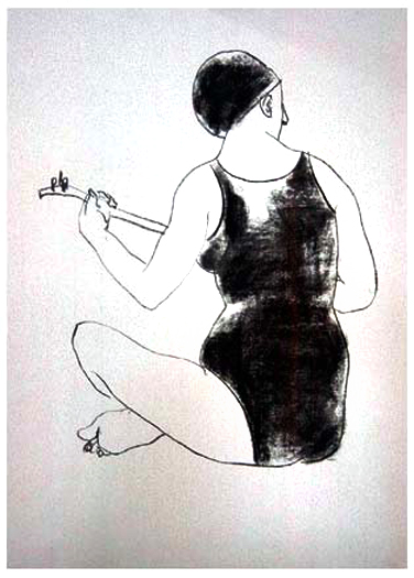 Dibujo de un chica