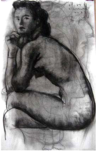 Dibujo de un chica