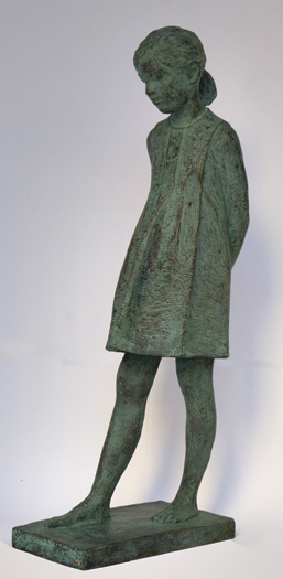 Escultura de una chica